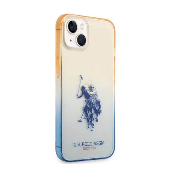 Coque iPhone 14 Plus - U.S Polo - Polykarbonatsskydd - Blå