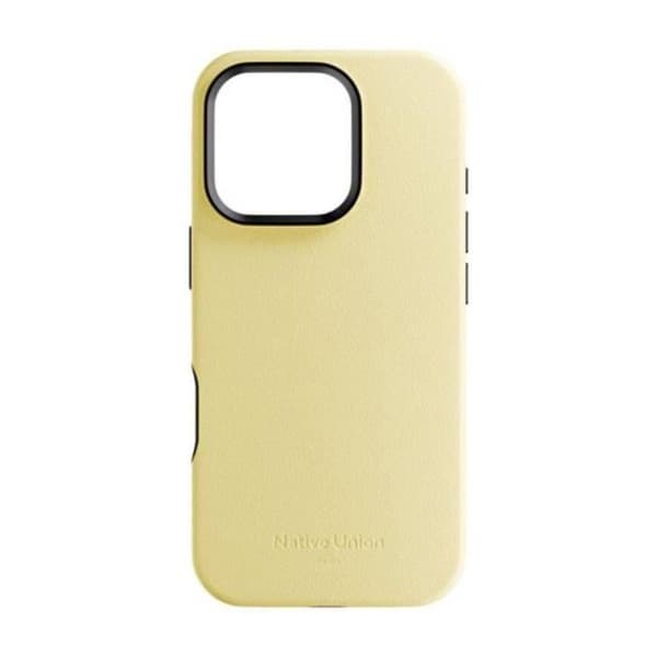 Skyddshölje för iPhone 16 Pro MagSafe Native Union Gul