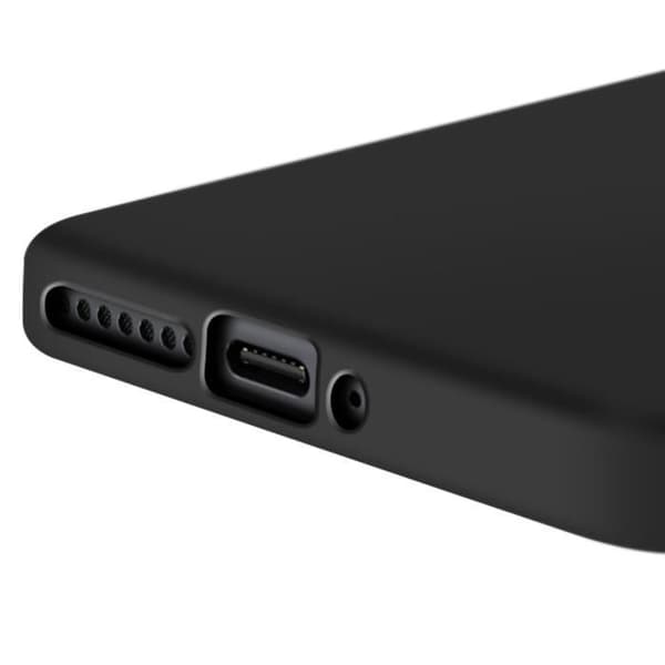 Coque för Xiaomi 15 Silikon Mjuk Tunn Yta Mayaxess Svart