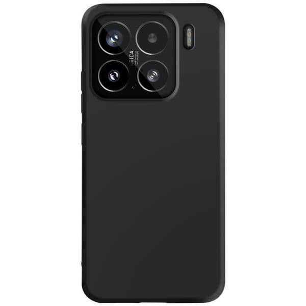 Coque för Xiaomi 15 Silikon Mjuk Tunn Yta Mayaxess Svart
