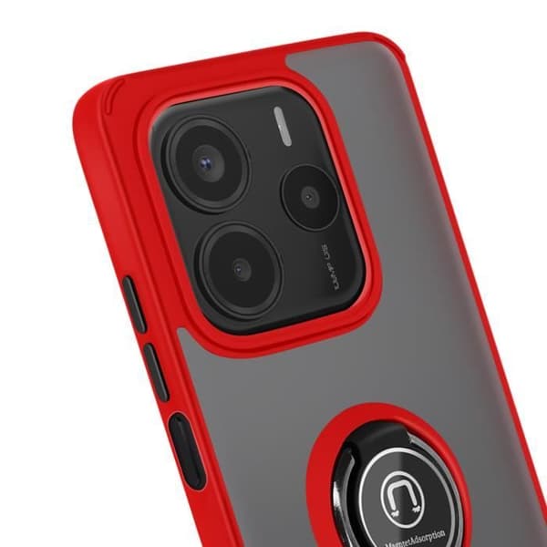 Fodral för Xiaomi Redmi Note 14 5G med Videostöd Röd
