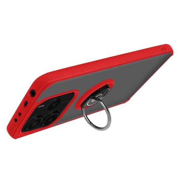 Fodral för Xiaomi Redmi Note 14 5G med Videostöd Röd