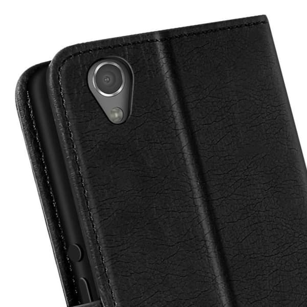 Fodral för Sony Xperia XA Fodral med Klaff och Videostöd Svart