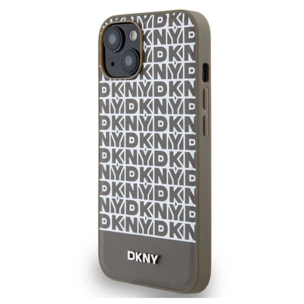 Skyddande skal för iPhone 13 med MagSafe underband DKNY Brun