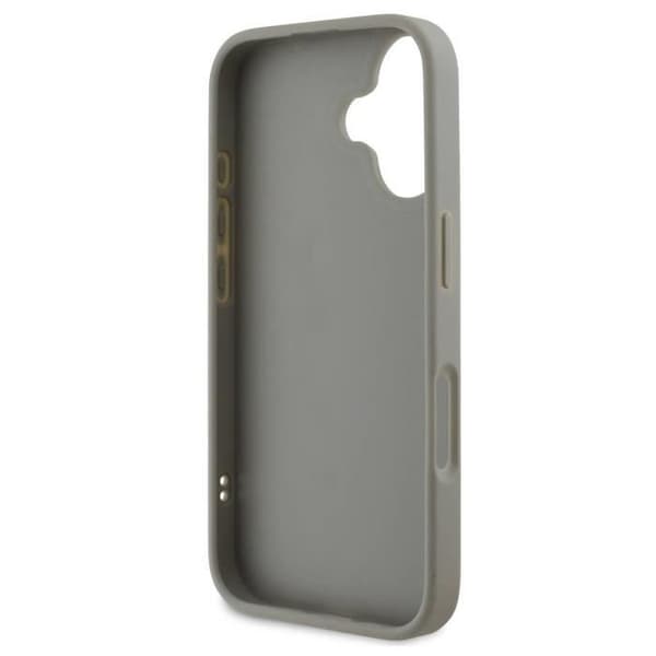 Skyddande skal för iPhone 16 Plus med vaddering DKNY Grå