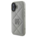 Miniatyrbild 4 av 4: Skyddande skal för iPhone 16 Plus med vaddering DKNY Grå