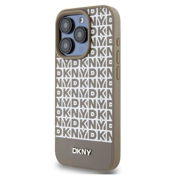 Skyddande Skal för iPhone 12/12 Pro med MagSafe Undersidan DKNY Brun