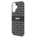 Miniatyrbild 3 av 4: Coque för iPhone 16 MagSafe i mjukt TPU med DKNY-mönster i svart