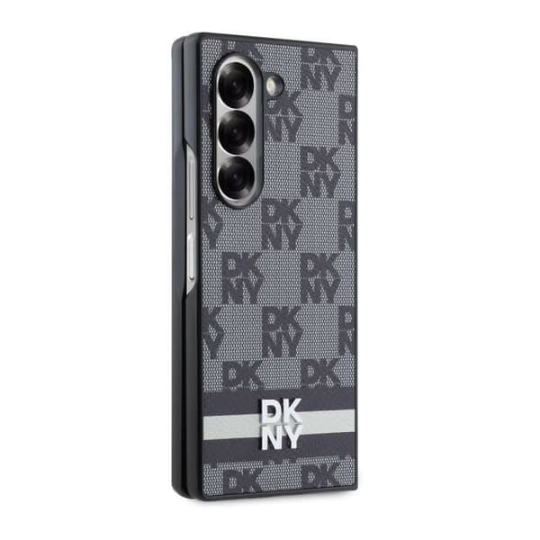 Coque - DKNY - Galaxy Z Fold6 - Elegant - Rutmönster och Randigt - Halkfri