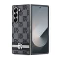 Miniatyrbild 2 av 4: Coque - DKNY - Galaxy Z Fold6 - Elegant - Rutmönster och Randigt - Halkfri