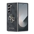 Miniatyrbild 2 av 4: Coque bakre för Samsung Galaxy Z Fold 6 med Elegant 4G-mönster i Grå Guess