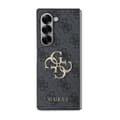 Miniatyrbild 1 av 4: Coque bakre för Samsung Galaxy Z Fold 6 med Elegant 4G-mönster i Grå Guess
