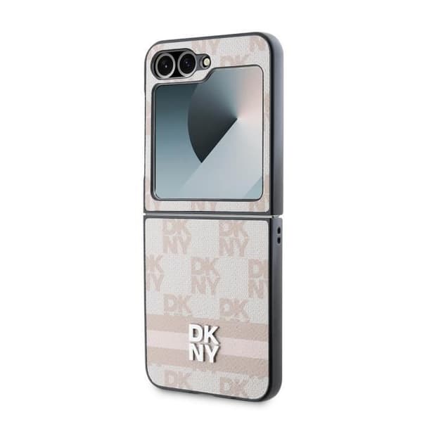 Coque - DKNY - Galaxy Z Flip6 - Elegant - Rutig och Randig - Antisklibas