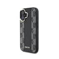 Miniatyrbild 3 av 4: Coque - DKNY - iPhone 16 - Kompatibel med MagSafe - Rutig Motiv - Ultra-chic Svart