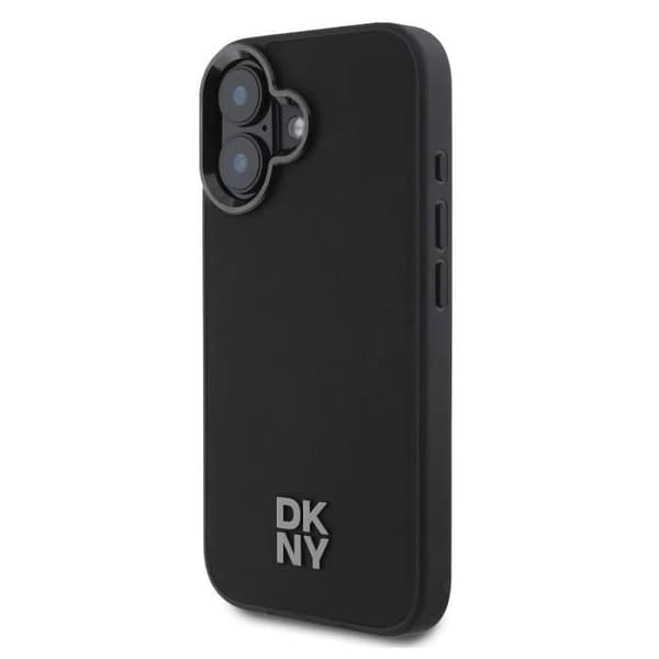 Baksidan för iPhone 16 MagSafe DKNY Svart