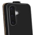 Miniatyrbild 3 av 4: Hus för vertikalt lock för Samsung Galaxy A36 med kortfack i svart