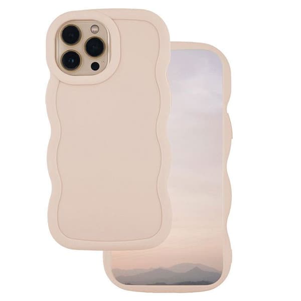 Fodral till Samsung Galaxy A25 5G - Stötsäkert TPU Silikon Skyddsfodral Beige