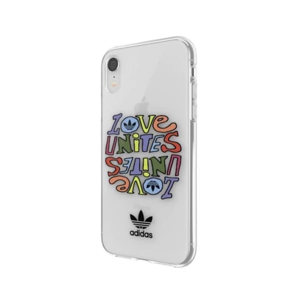 Skyddande skal för iPhone XR Originals Pride Adidas Vit
