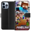 Miniatyrbillede 1 af 3: Apple iPhone 13 Pro Max Tegnebogsetui Minecraft