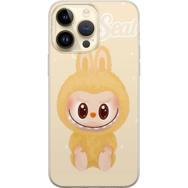 Apple iPhone 14 Pro Max Genomskinligt Skal Pop mart labubu