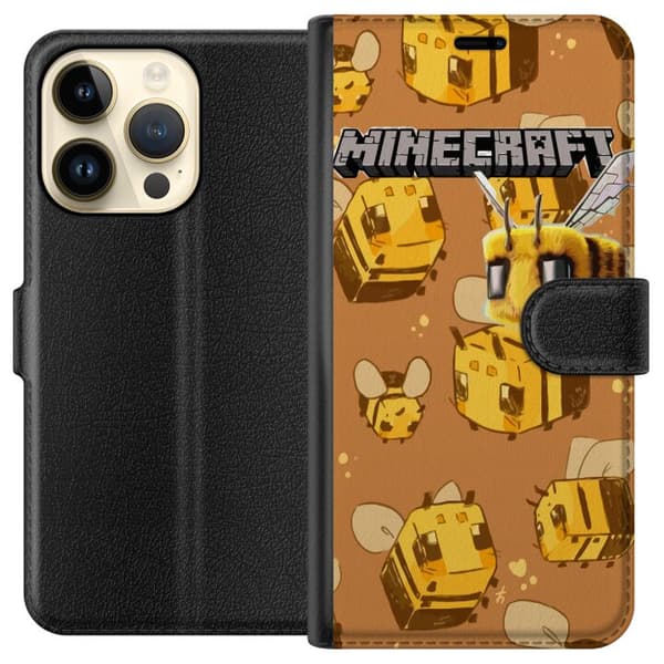 Apple iPhone 14 Pro Tegnebogsetui Minecraft Bi