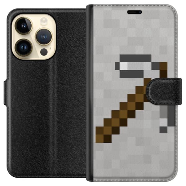 Apple iPhone 14 Pro Tegnebogsetui Minecraft Værktøjer