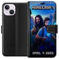 Miniatyrbillede 1 af 3: Apple iPhone 14 Tegnebogsetui En Minecraft-film