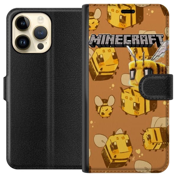 Apple iPhone 14 Pro Max Lompakkokotelo Minecraft Bi