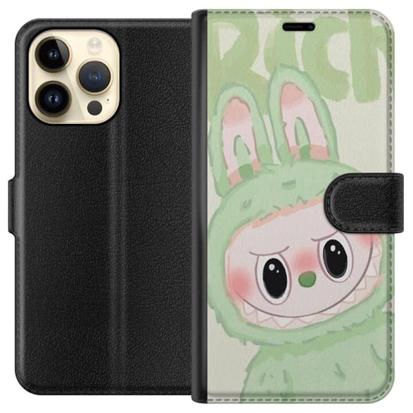 Apple iPhone 14 Pro Max Lommeboketui Pop mart labubu