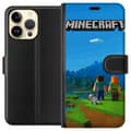 Pikkukuva 1 / 3: Apple iPhone 14 Pro Max Lompakkokotelo Minecraft Key Art