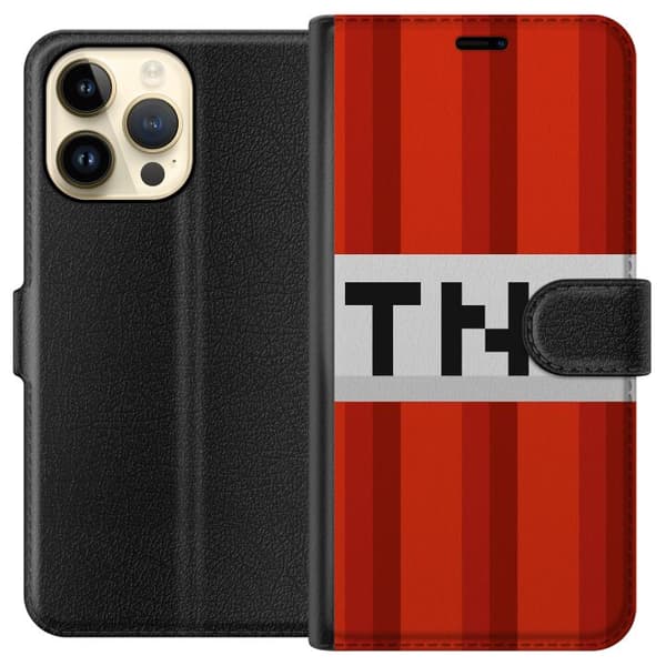 Apple iPhone 14 Pro Max Lommeboketui Minecraft TNT