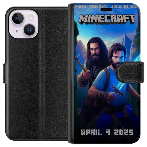 Apple iPhone 15 Tegnebogsetui En Minecraft-film