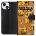 Pikkukuva 1 / 3: Apple iPhone 15 Lompakkokotelo Minecraft Bi