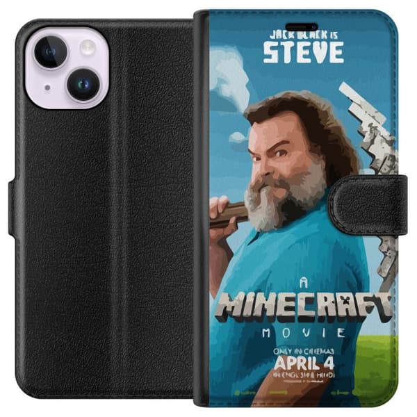 Apple iPhone 15 Lommeboketui En Minecraft-film