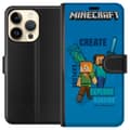 Miniatyrbilde 1 av 3: Apple iPhone 15 Pro Lommeboketui Minecraft Grotter