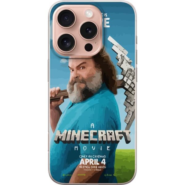 Apple iPhone 16 Pro Gennemsigtig cover En Minecraft-film