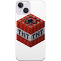 Miniatyrbillede 1 af 3: Apple iPhone 15 Plus Gennemsigtig cover Minecraft TNT