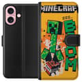 Pikkukuva 1 / 3: Apple iPhone 16 Lompakkokotelo Minecraft Boom