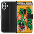 Miniatyrbillede 1 af 3: Apple iPhone 16 Plus Tegnebogsetui Minecraft Boom