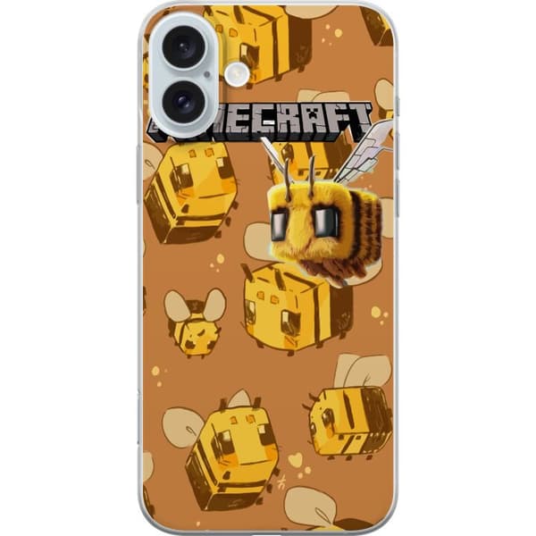 Apple iPhone 16 Plus Gennemsigtig cover Minecraft Bi