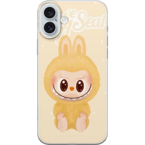 Apple iPhone 16 Plus Läpinäkyvä kuori Pop mart labubu