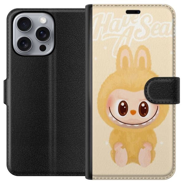 Apple iPhone 16 Pro Max Lompakkokotelo Pop mart labubu
