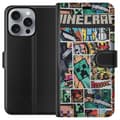 Miniatyrbillede 1 af 3: Apple iPhone 16 Pro Max Tegnebogsetui Minecraft Kunst
