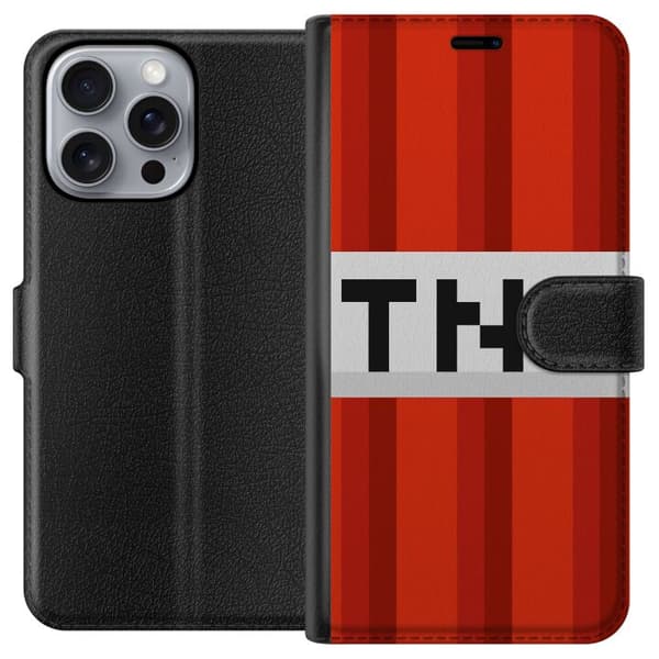 Apple iPhone 16 Pro Max Tegnebogsetui Minecraft TNT