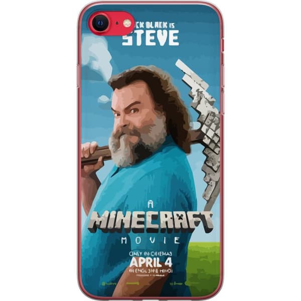 Apple iPhone SE (2020) Gjennomsiktig deksel En Minecraft-film