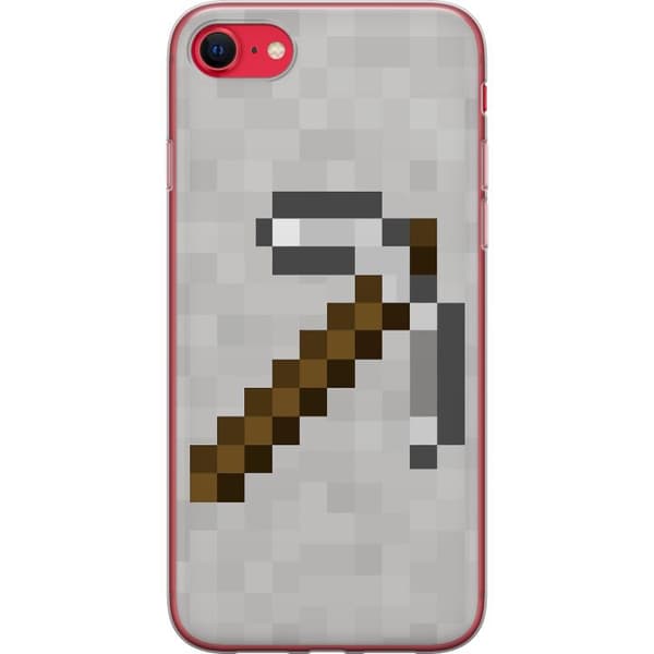 Apple iPhone SE (2020) Gennemsigtig cover Minecraft Værktøjer