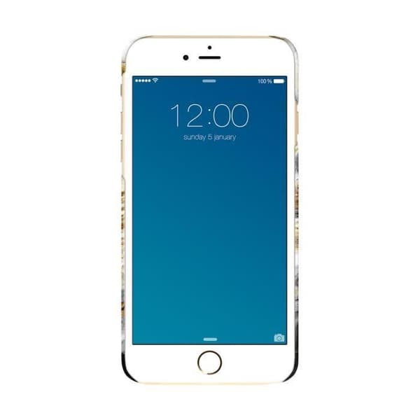Coque för iPhone 6 Plus/7 Plus/8 Plus Modellen Fashion Case Marmor Cosmos IDEAL OF SWEDEN Guld