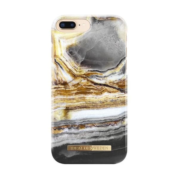 Coque för iPhone 6 Plus/7 Plus/8 Plus Modellen Fashion Case Marmor Cosmos IDEAL OF SWEDEN Guld