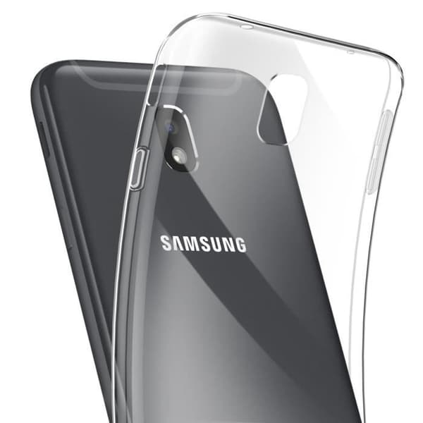 Silikonfodral för Samsung Galaxy J7 2017 Tunn Lätt Transparent Design