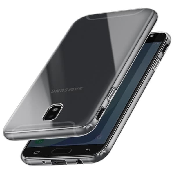 Silikonfodral för Samsung Galaxy J7 2017 Tunn Lätt Transparent Design